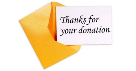 Nonprofits- How to acknowledge donor gifts